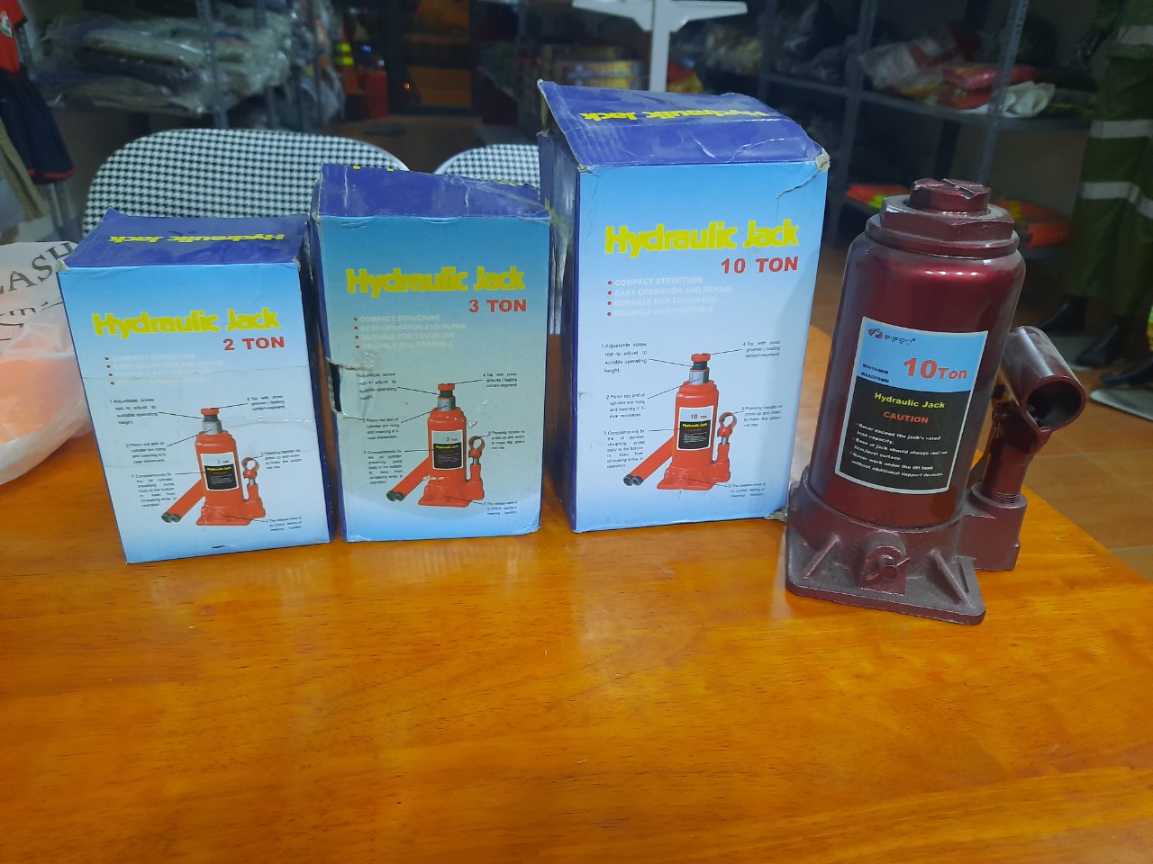 kích thủy lực 1 tấn, 2 tấn, 5 tấn, 10 tấn