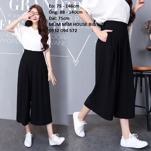 [HCM]QUẦN ỐNG RỘNG BIG SIZE 70KG ĐẾN 150K - QUẦN ỐNG RỘNG BIG SIZE VÒNG 2 - 75CM - 146CM - QUẦN ỐNG RỘNG NGOẠI CỠ DÀNH CHO NGƯỜI MẬP BÉO - QUẦN ỐNG RỘNG NỮ BIG SIZE TRUNG NIÊN - MŨM MĨM HOUSE BIG SIZE 60KG ĐẾN 150KG - BJTY SHOP BIG SIZE