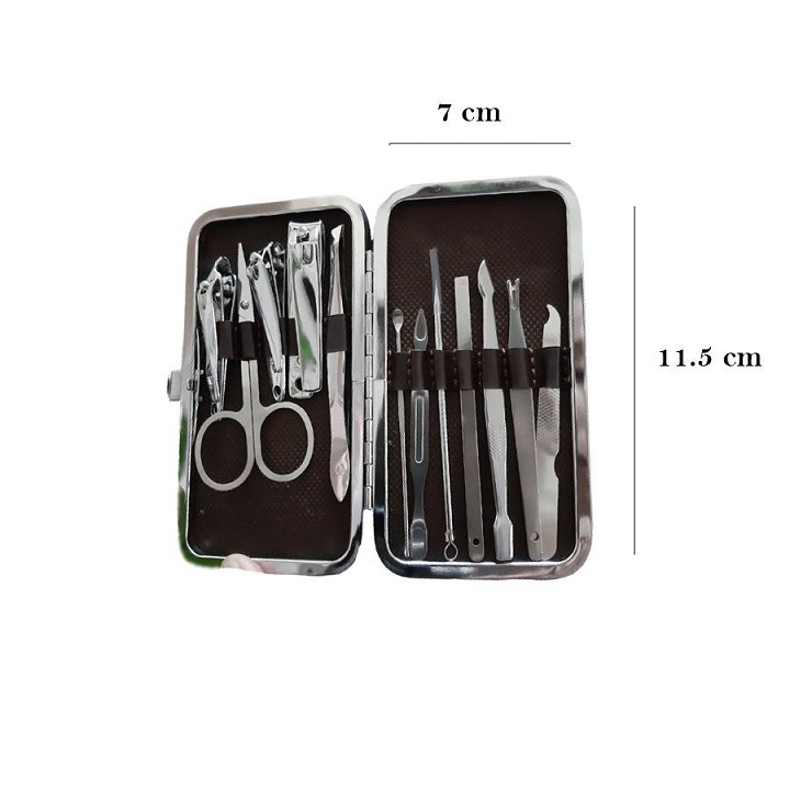 Bộ Kiềm 12 Món Nhỏ Đa Năng Làm Móng