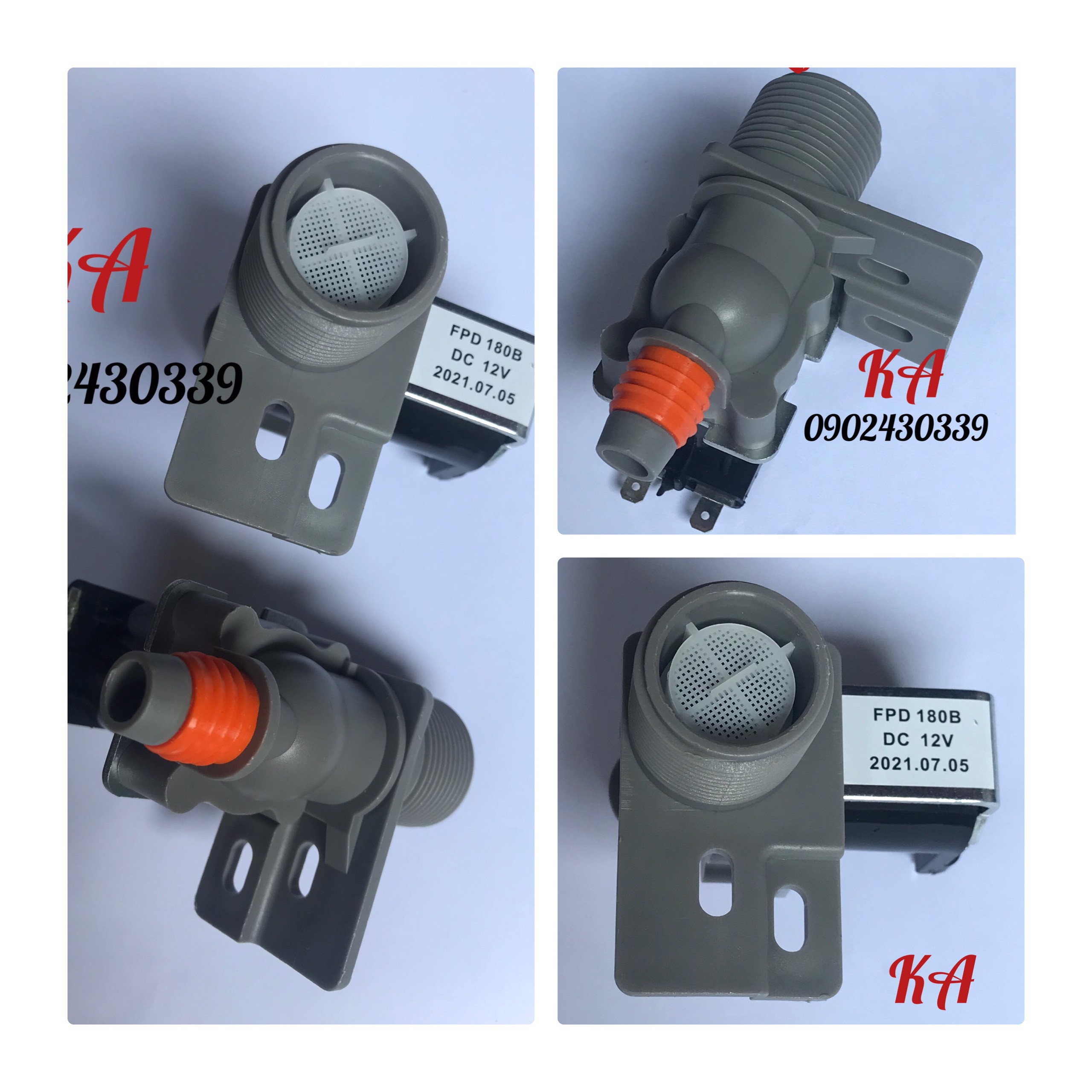 Van cấp nước đơn dùng cho máy giặt LG DC 12V