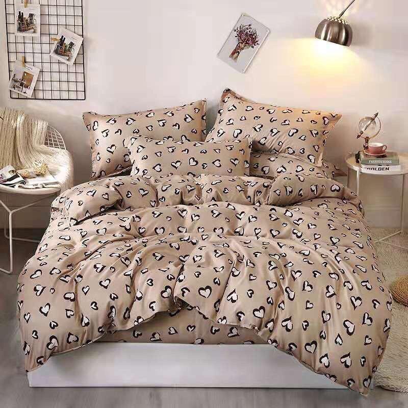 (FreeShip MAX) Set 5 món chăn ga gối cotton poly nhập