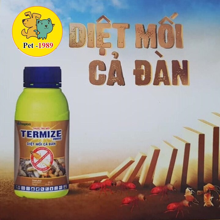Thuốc diệt mối tận gốc Termize 200SC (50ml/Chai) Pet-1989