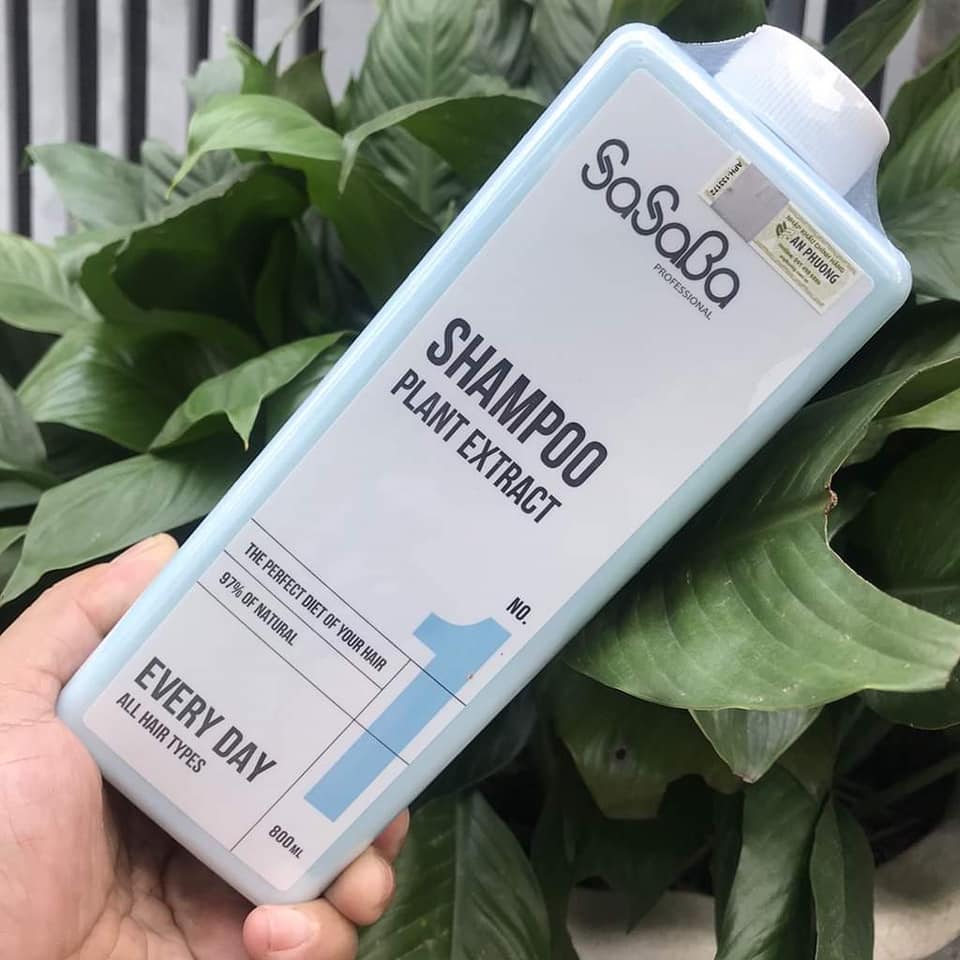 SASABA EVERY DAY NEW 2022 SUPER-Smooth Restorative Shampoo 800ML