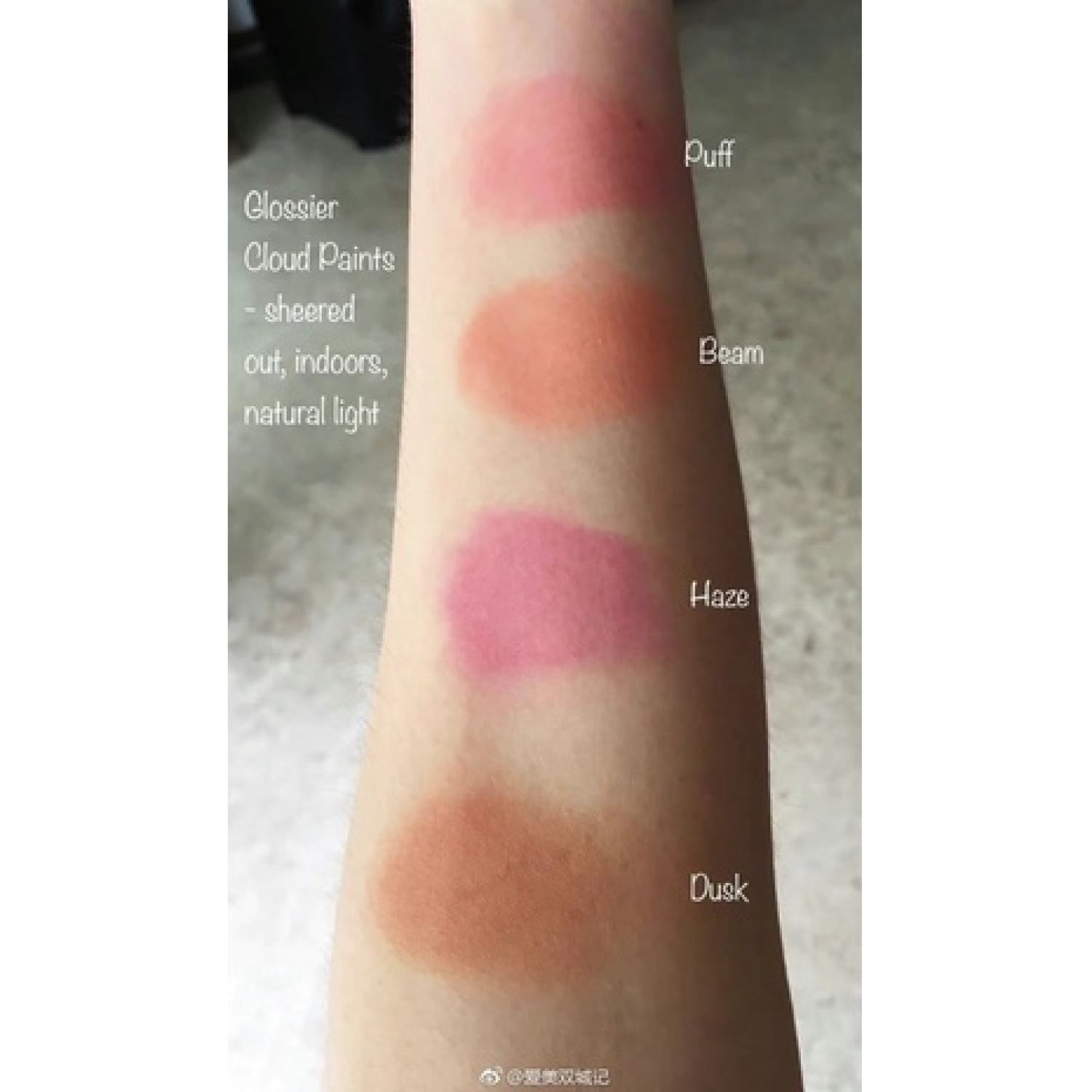 [BILL US] Má hồng Glossier dạng kem  Glossier Cloud Paint đủ màu