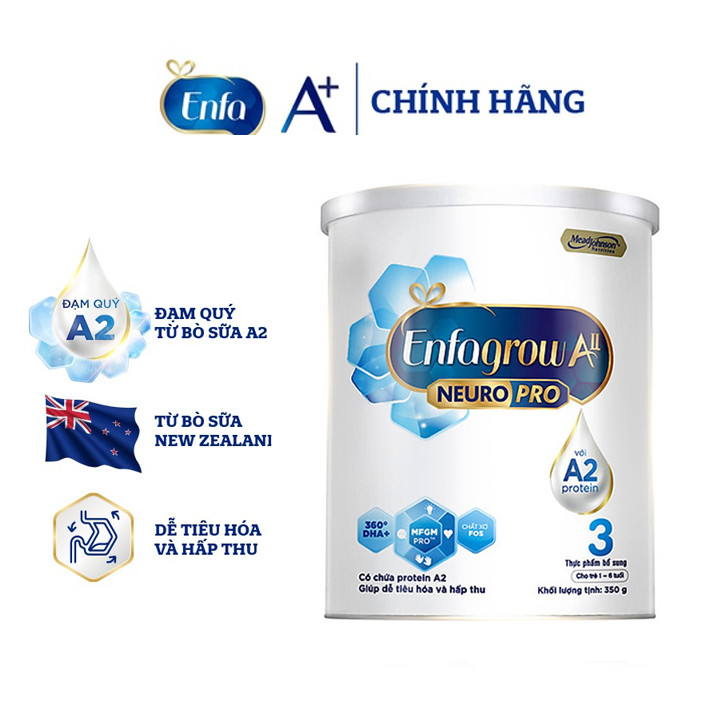 [HCM]Sữa Bột Enfamil A2 Neuropro 3 – 350g