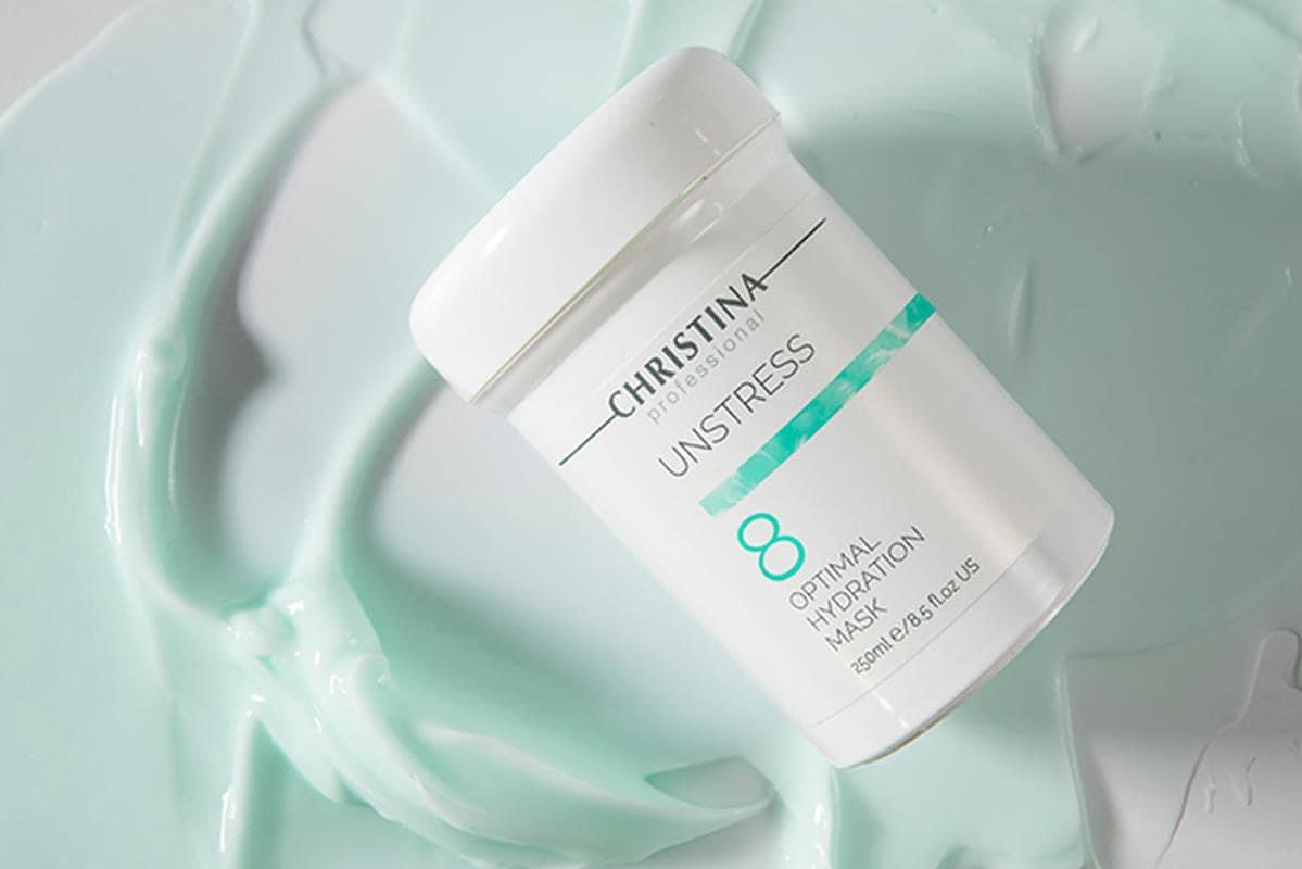 Mặt nạ phục hồi Christina Unstress 8 Optimal Hydration Mask
