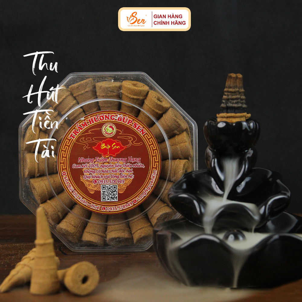Nụ Trầm Hương Thượng Hạng - Nụ Trầm Sạch [Trầm Hương Búp Sen]