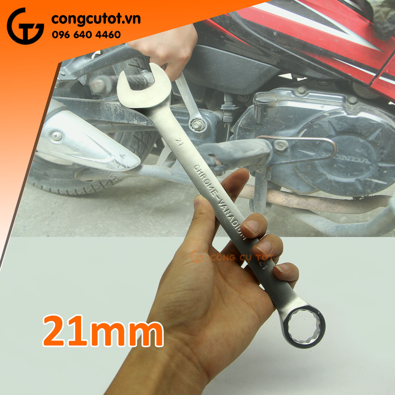 Cờ lê vòng miệng YETI size tùy chọn 6-50mm