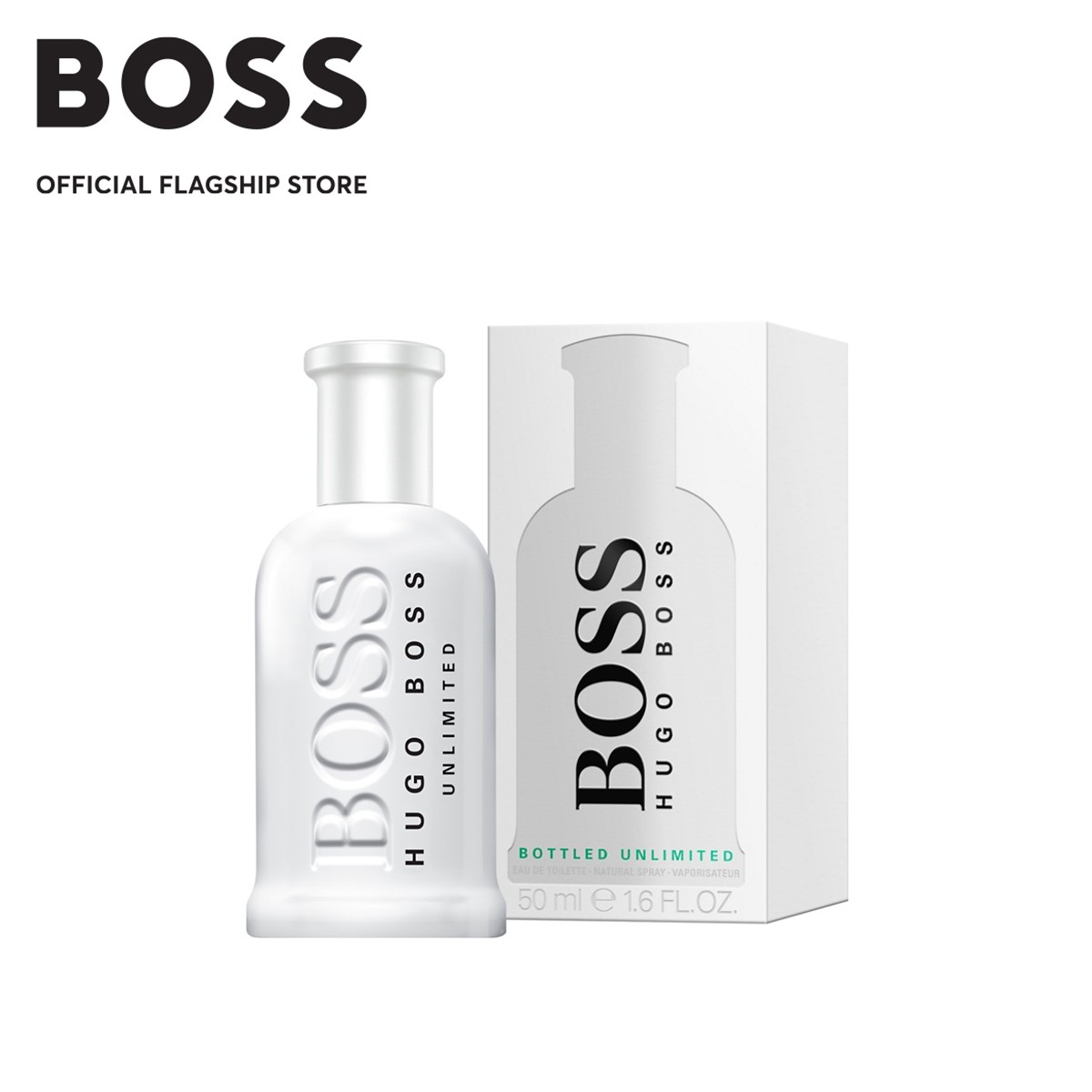 [ƯU ĐÃI THÁNG 8 | VOUCHER 20% + TẶNG 2 VIAL 1.2ML] Nước hoa Nam BOSS Bottled Unlimited EDT 50ml
