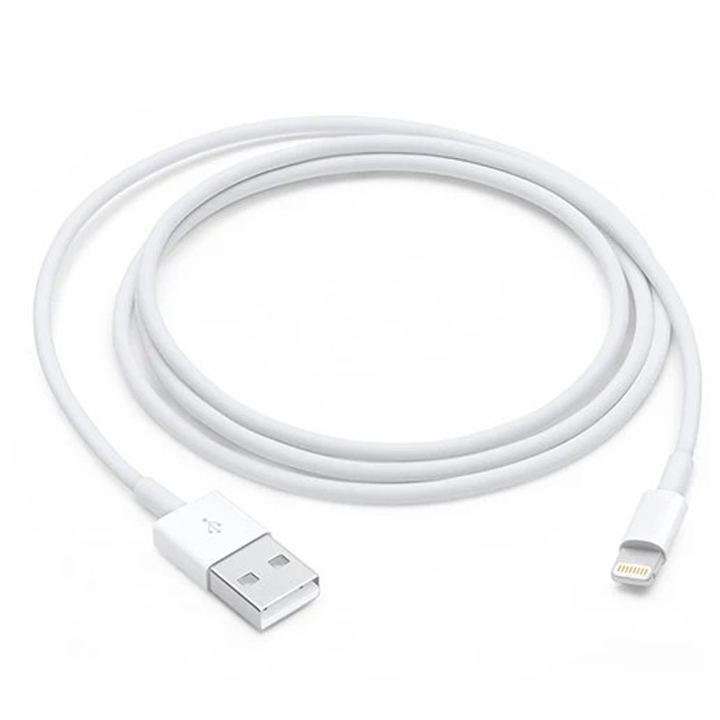 Cáp sạc Lightning dây dẻo dài 1M cho iPhone/iPad ( Hộp )