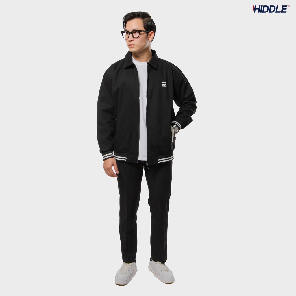 Áo khoác nam Bomber Varsity HIDDLE cổ bẻ 281221