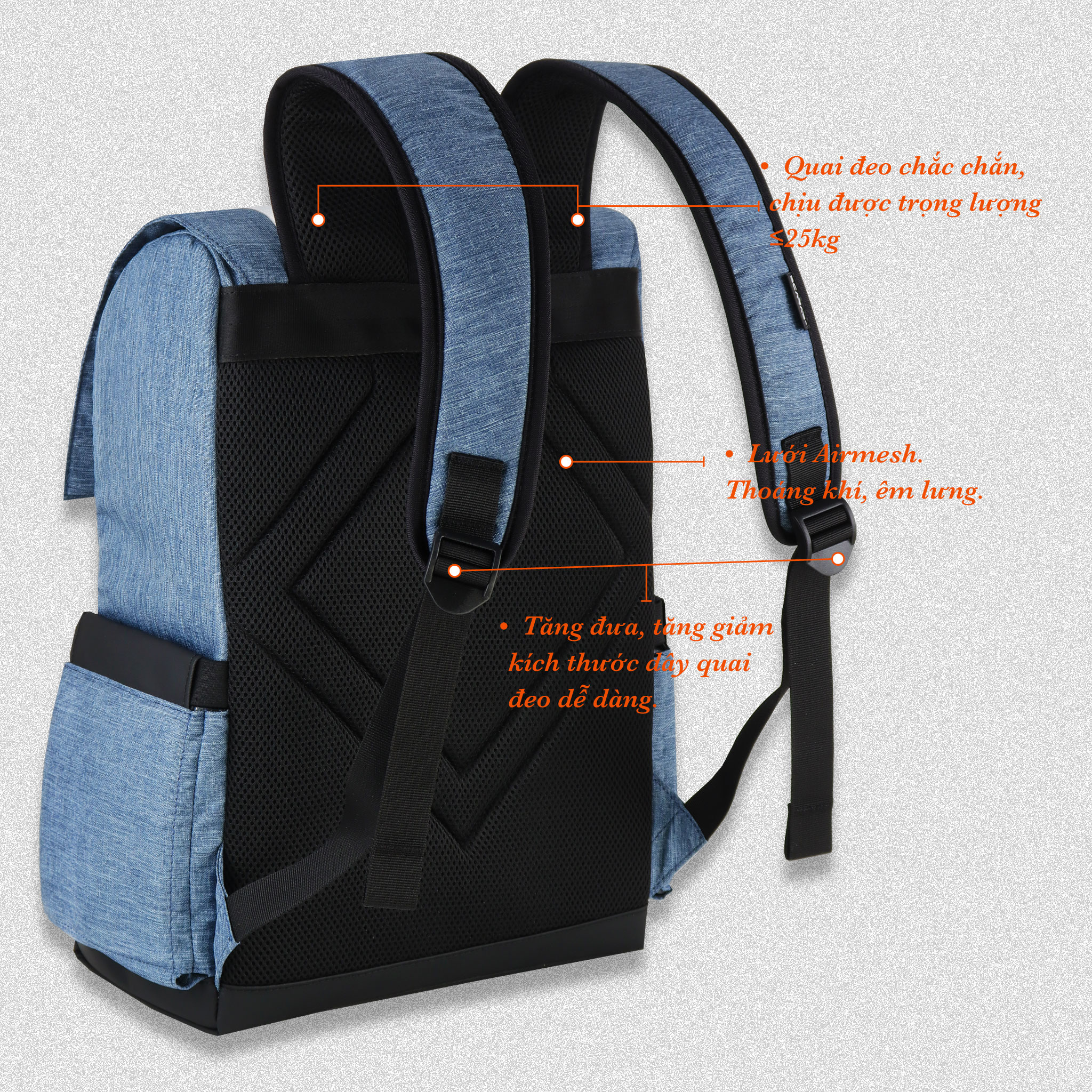 Balo Thời Trang SCARAB - MIGHTY™ Backpack Unisex