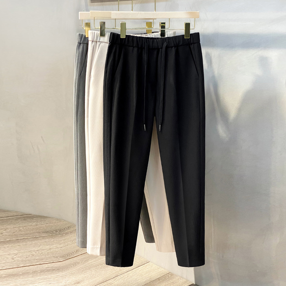 [MÃU MỚI] Quần Baggy Nam Ống Đứng Trơn Màu Phối Dây Rút Thời Trang Menkind QUAN NAM 114V1
