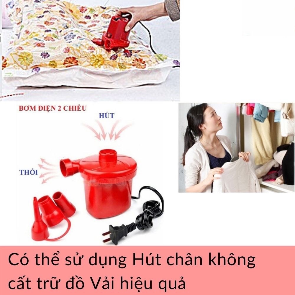 Bơm 2 chiều hút thổi bể bơi, phao bơi