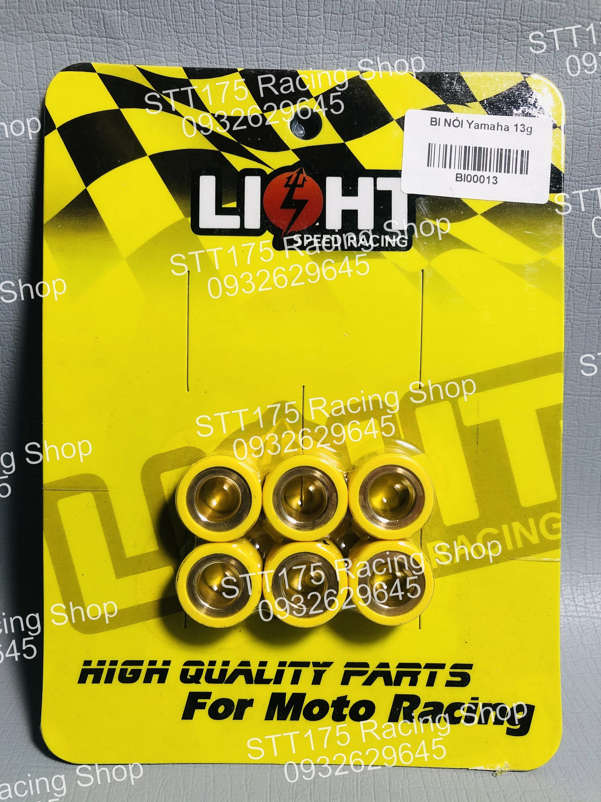 Bi nồi LIGHT YAMAHA ( 12X20 )  ( 13 gram ) gắn vừa xe Luvias