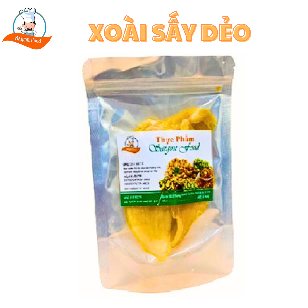 60gram Xoài sấy dẻo ngon thượng hạng