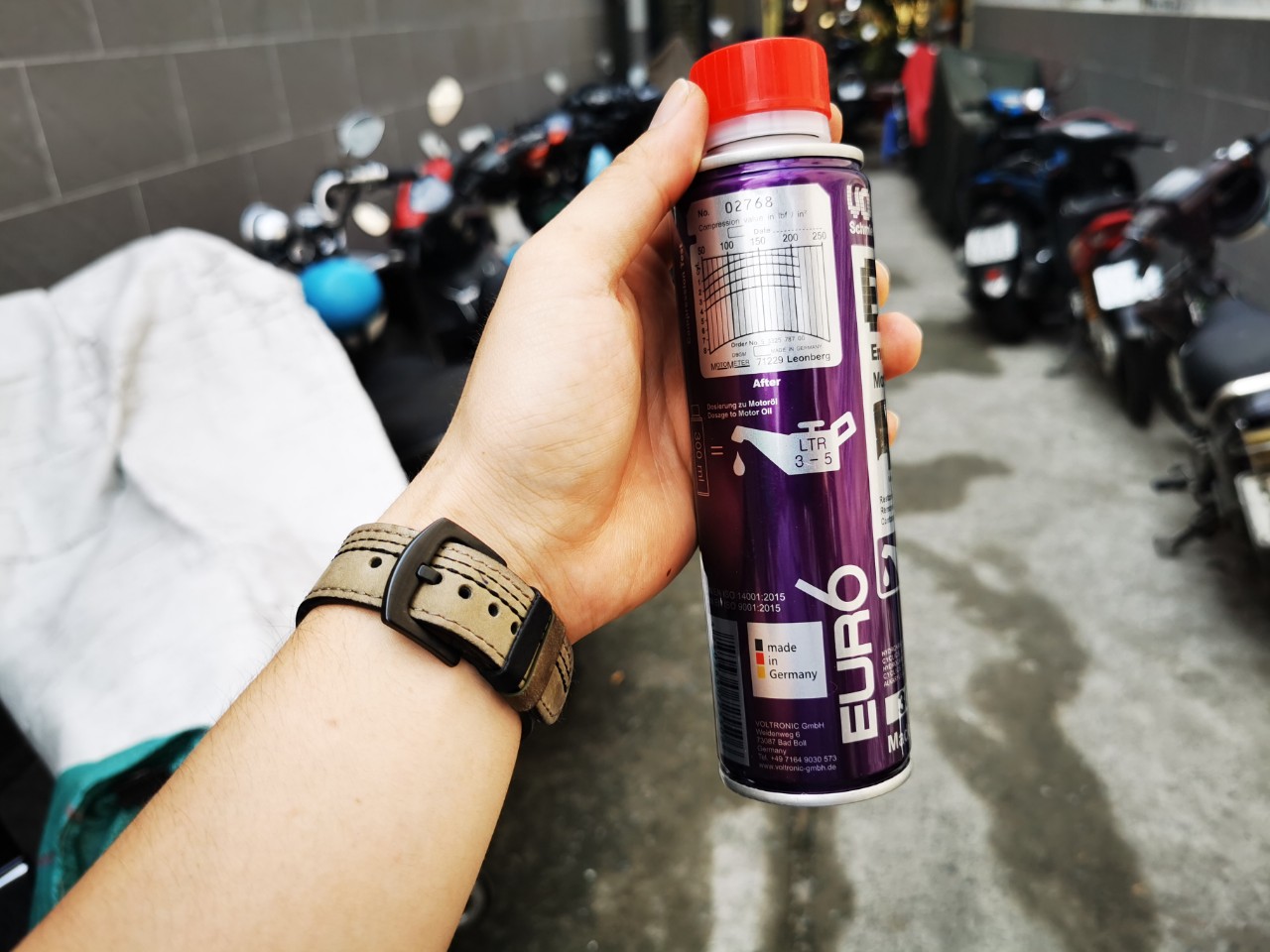 [HCM]Dung Dịch Vệ Sinh Rửa Động Cơ Voltronic E20 60ml