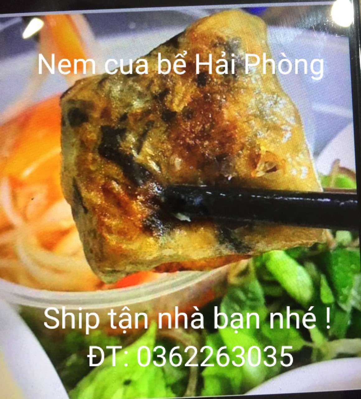 Nem cua bể Hải phòng