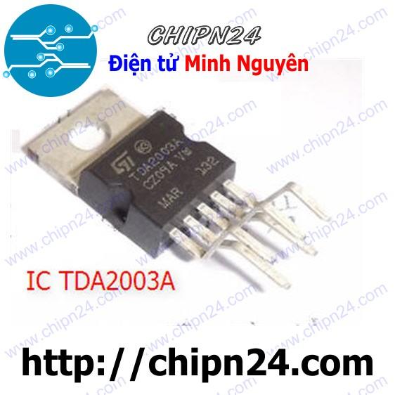 [2 con] (DIP) IC TDA2003 TO-220 (TDA2003A 2003)