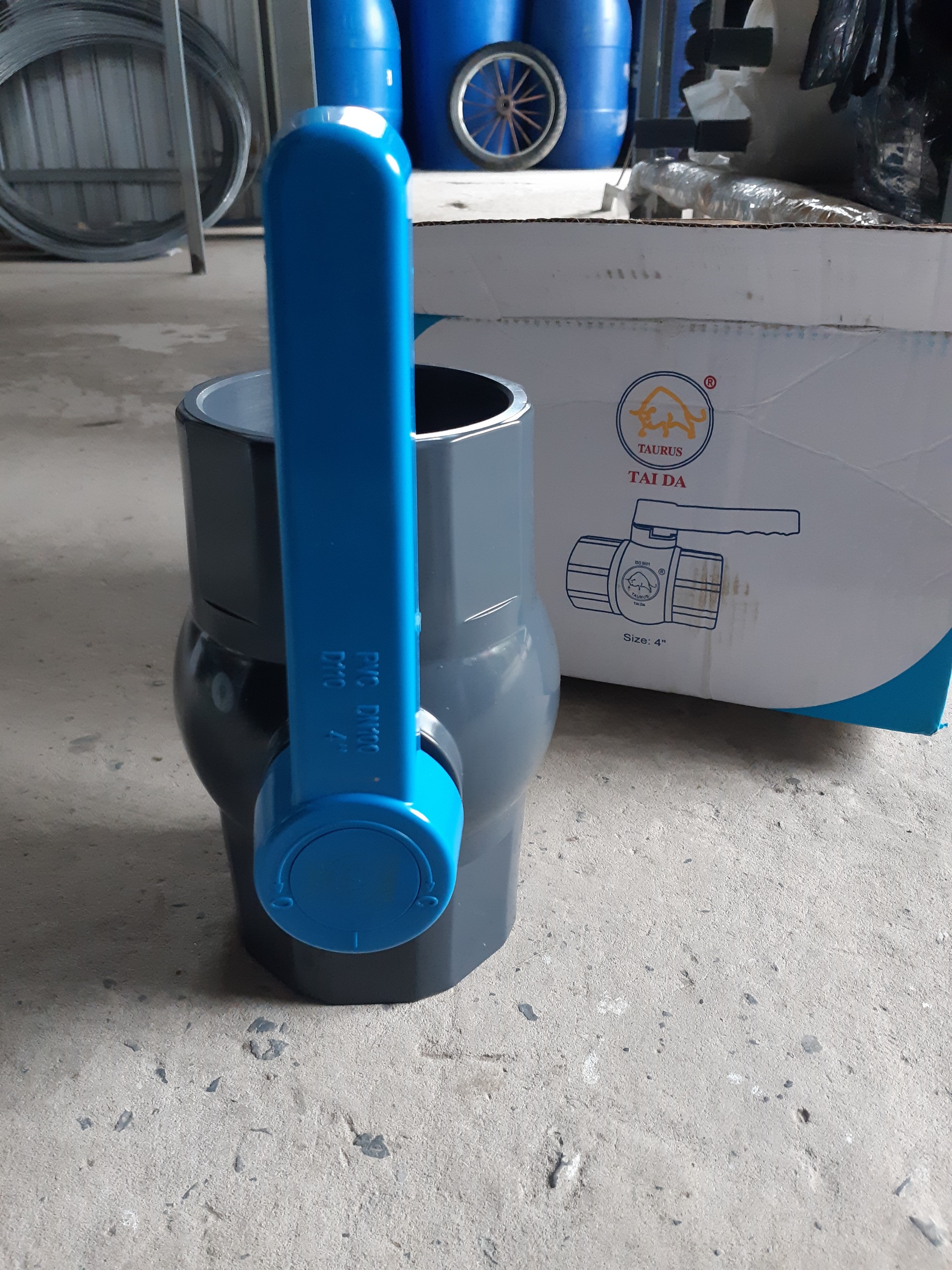 Van Nhụa PVC TAIDA phi 114
