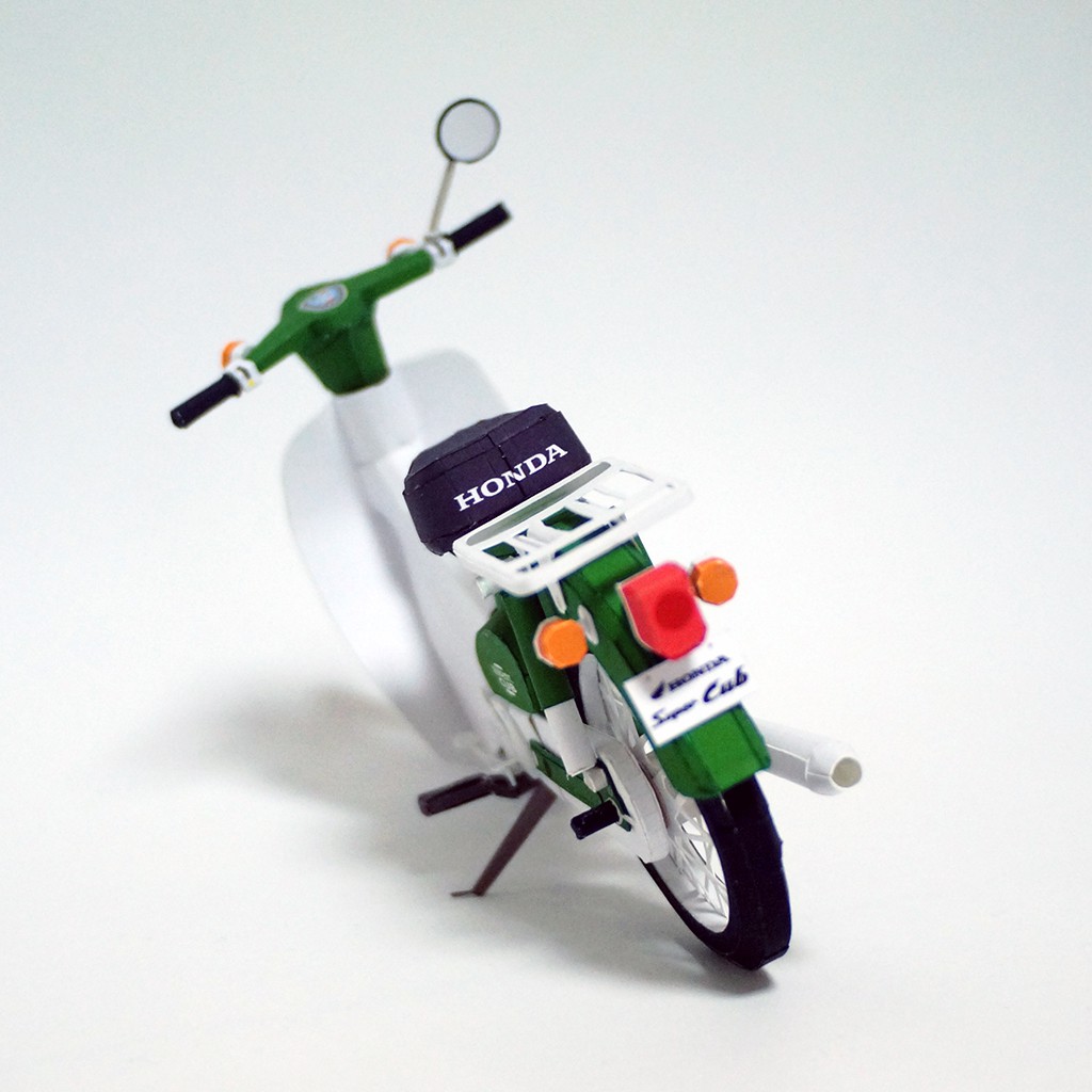 Mô hình giấy xe máy Honda Super Cub C50 DX - S