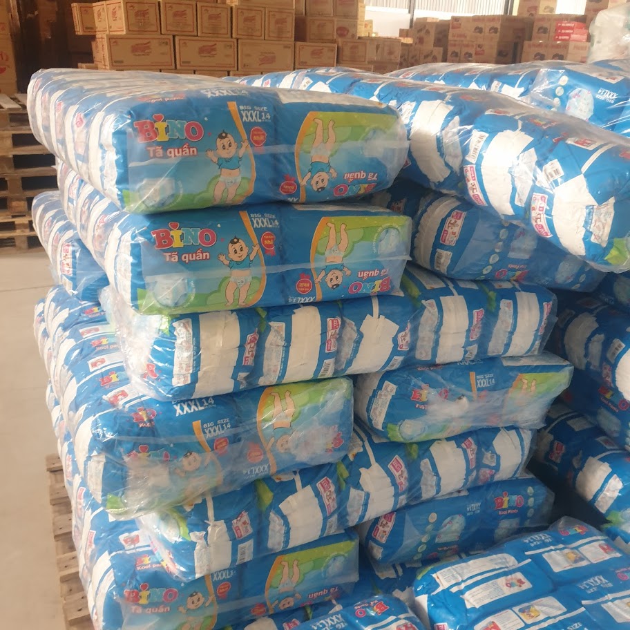 Tã quần Bino Bigsize XXXL 14 miếng (18-35kg)