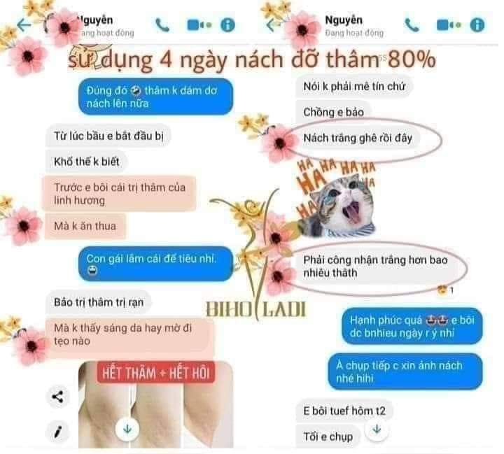 siêu dưỡng thâm vùng nách bụng bikini biholadi5s