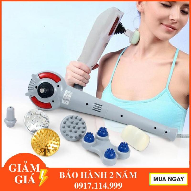 Máy massage cầm tay 7 đầu hồng ngoại - Máy Matxa 7 đầu cầm tay hồng ngoại