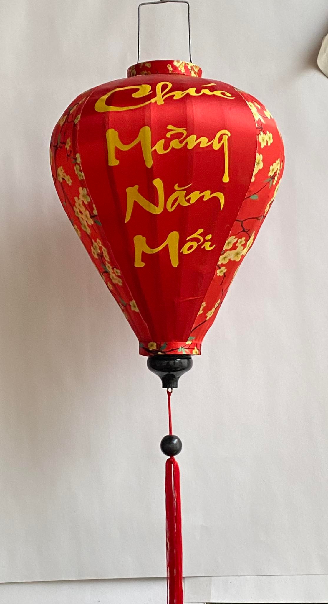 Đèn lồng tỏi 45cm, Chúc mừng năm mới