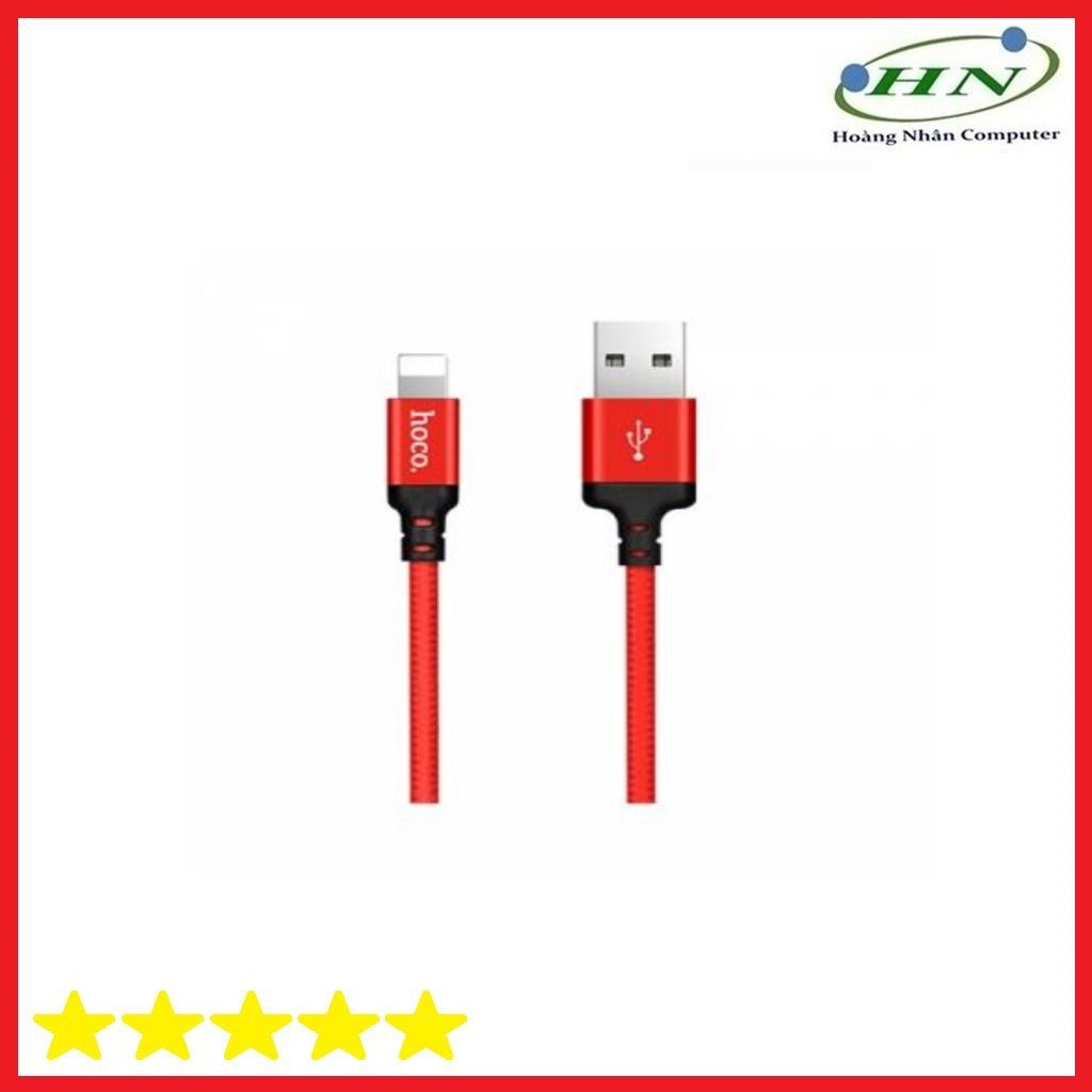 Cáp Lightning Hoco X14 dây dài 1m