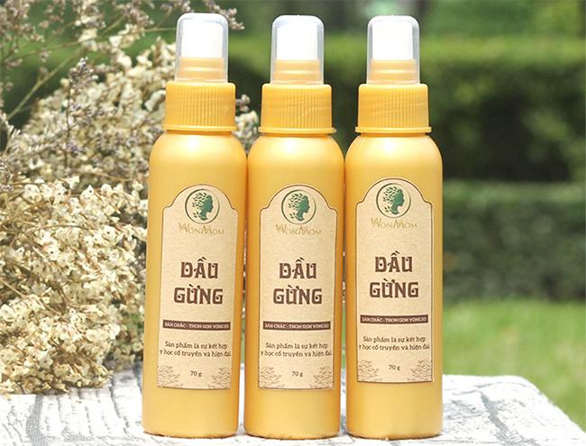 Dầu gừng Massage bụng Wonmom