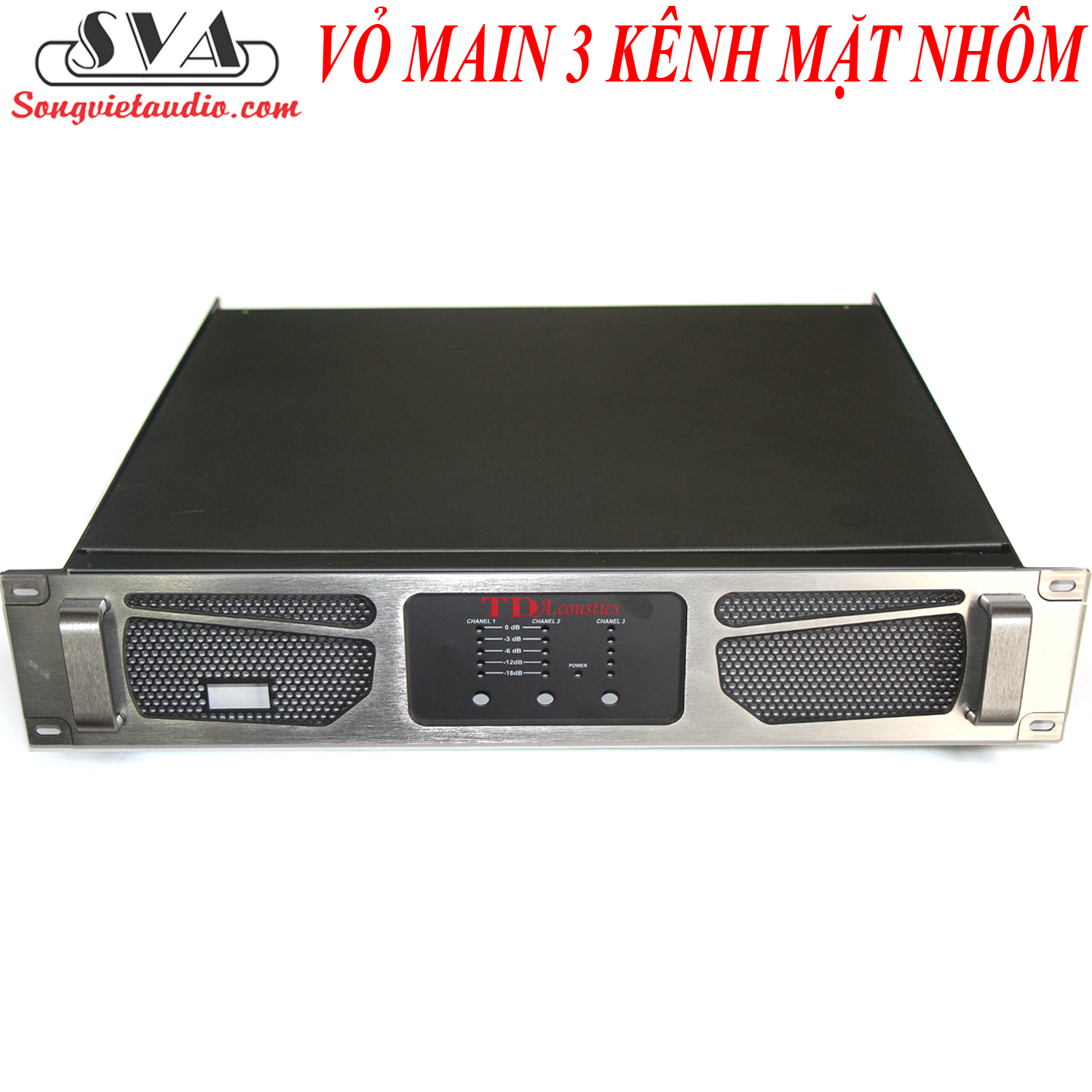 VỎ MAIN 3 KÊNH MẶT NHÔM