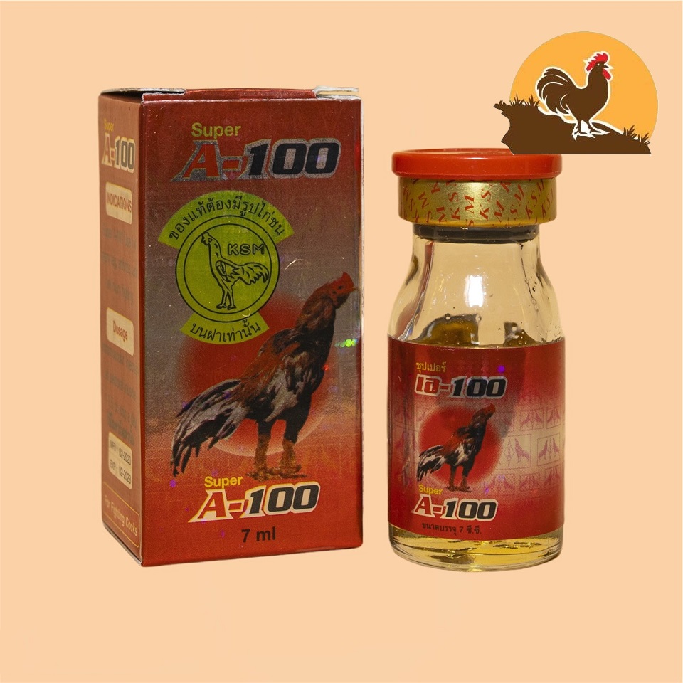 A100 tang, phù cho gà đá LỌ 7ml