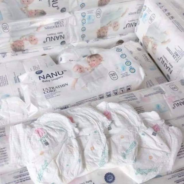 bỉm nanu combo 100 miếng
