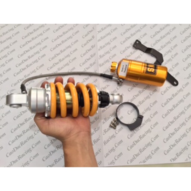 [Sale Sốc] Phuộc bình dầu Ex150 Ex135 Winner thái lan - Ohh lins núm bông mai tăng chỉnh vàng - giá sỉ