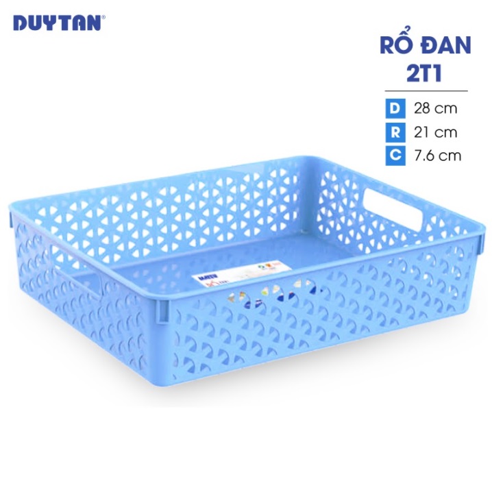 Rổ đan nhựa duy tân matsu 2t1 no.513
