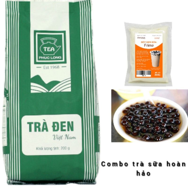 Trà Đen Pha Trà Sữa Phúc Long Gói 500g