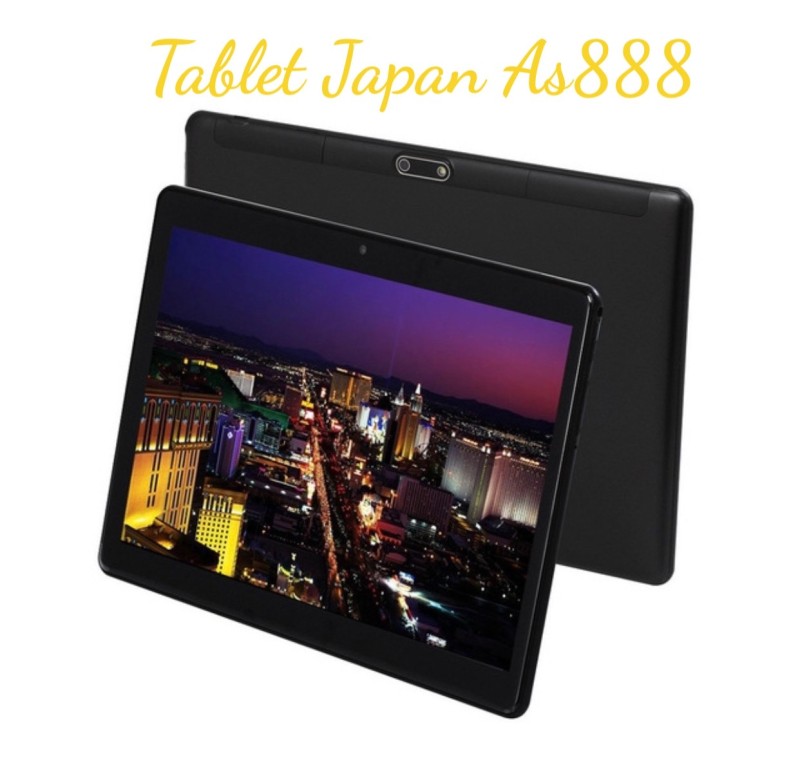 Máy tính bảng Tablet japan AS888 phiên bản 2020 tặng kèm 1 mặt kính màn hình cảm ứng As888