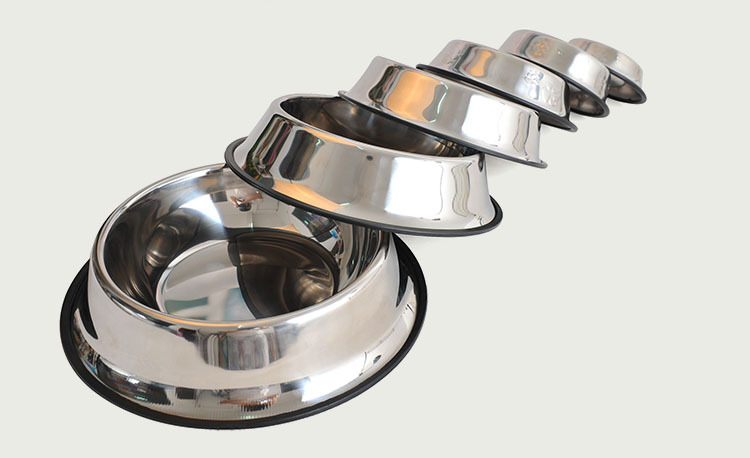 Bát ăn inox cho chó, mèo – Chén ăn cho chó, mèo ( NHIỀU SIZE)