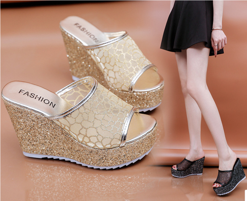 Dép đế xuồng ren 10f