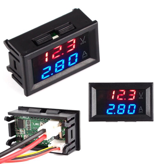 [HCM]✅[Giảm giá] Đồng hồ đo vôn ampe 10A 0-100v