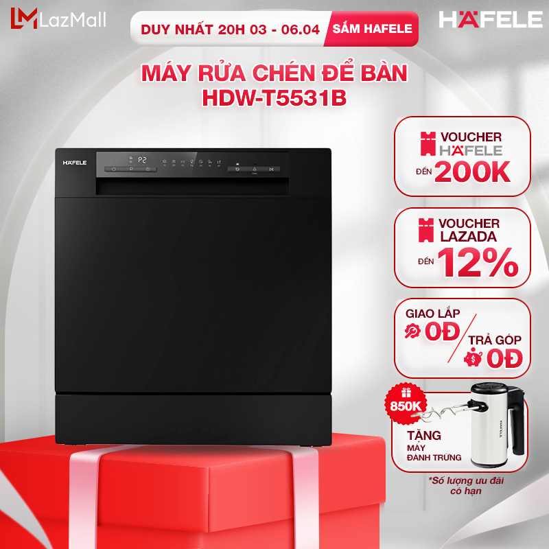 Máy Rửa Chén Bát HDW-T5531B Hafele 538.21.350