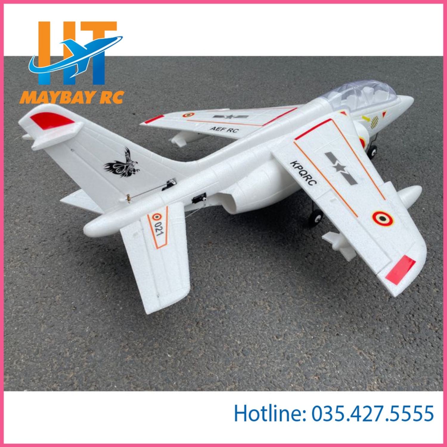 KIT Máy Bay Alpha 64mm sải 74cm dài 101cm EPO