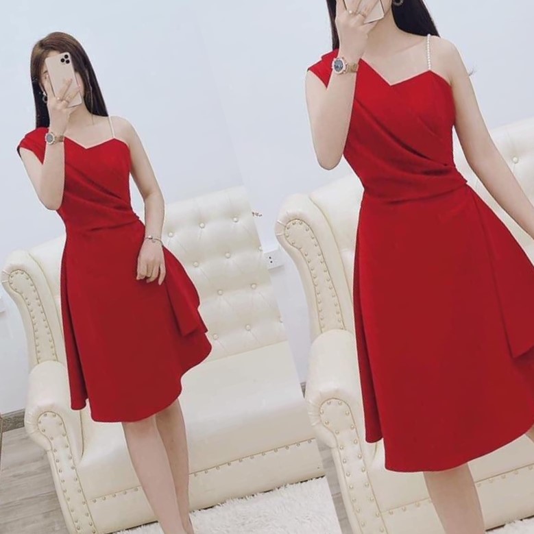ĐẦM XÒE DỰ TIỆC ĐÍNH CƯỜM -TÔN DÁNG