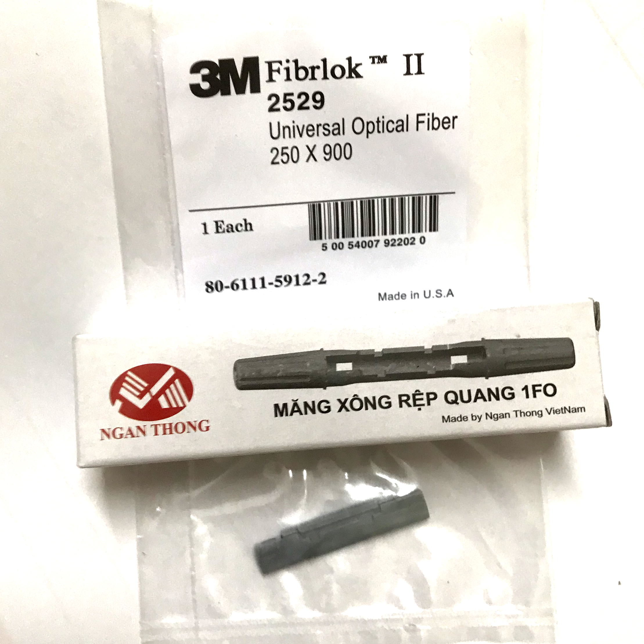 Rệp nối quang 3M và Măng xông rệp quang