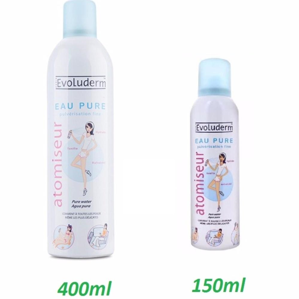 Evoluderm Atomiseur Eau Pure Mineral Spray 150-400ml