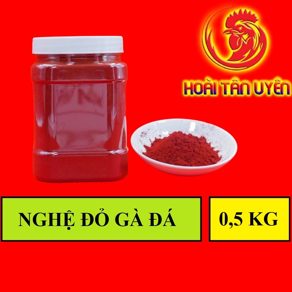 Nghệ đỏ cho gà đá bao nguyên chất bịch 0.5kg