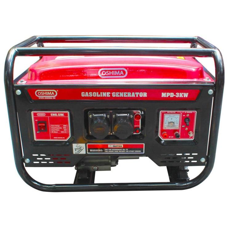 Máy phát điện chạy xăng Oshima 3KW-D có đề