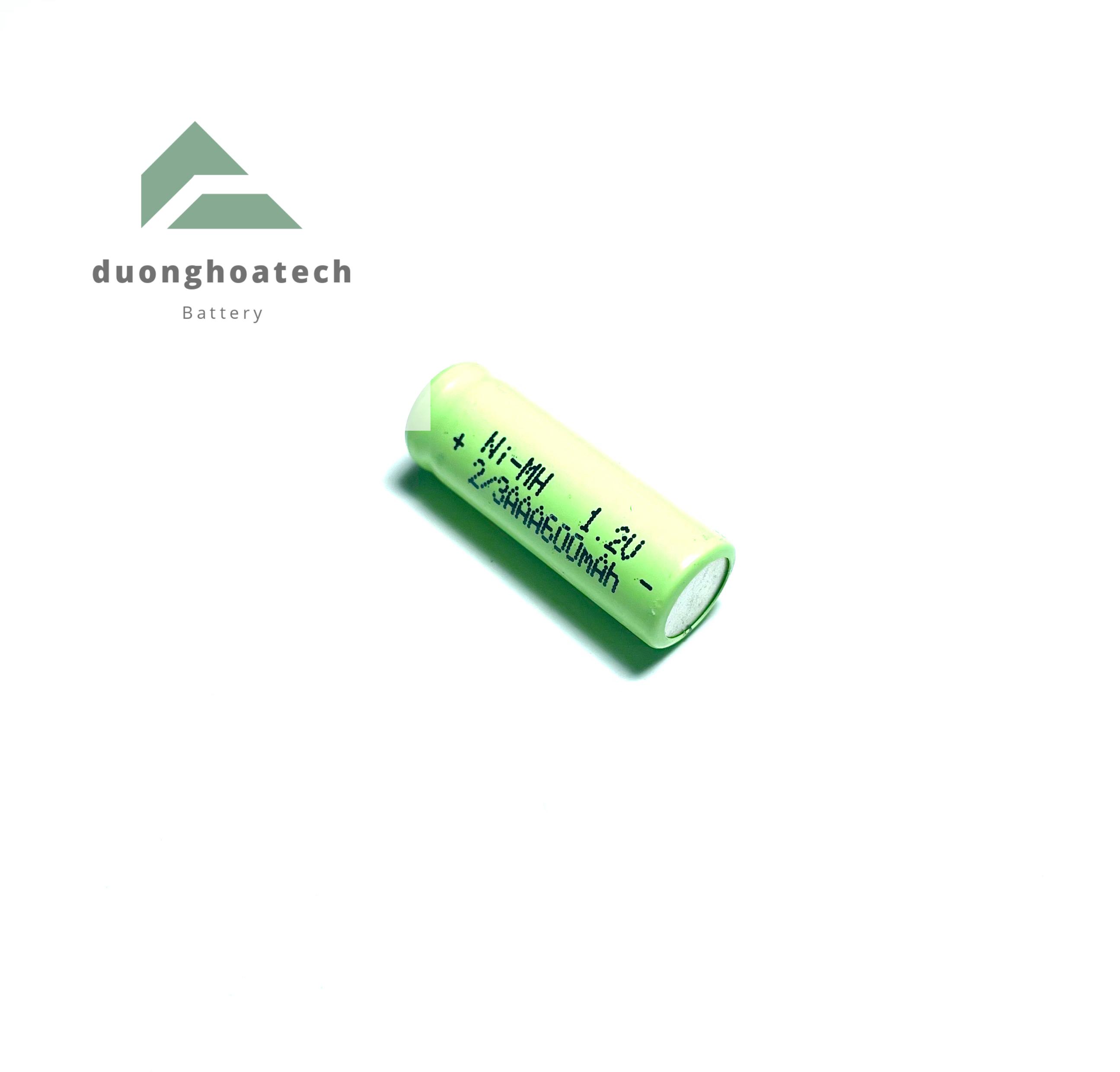Pin Sạc 2/3AAA Ni-MH 1.2V 600mAh
