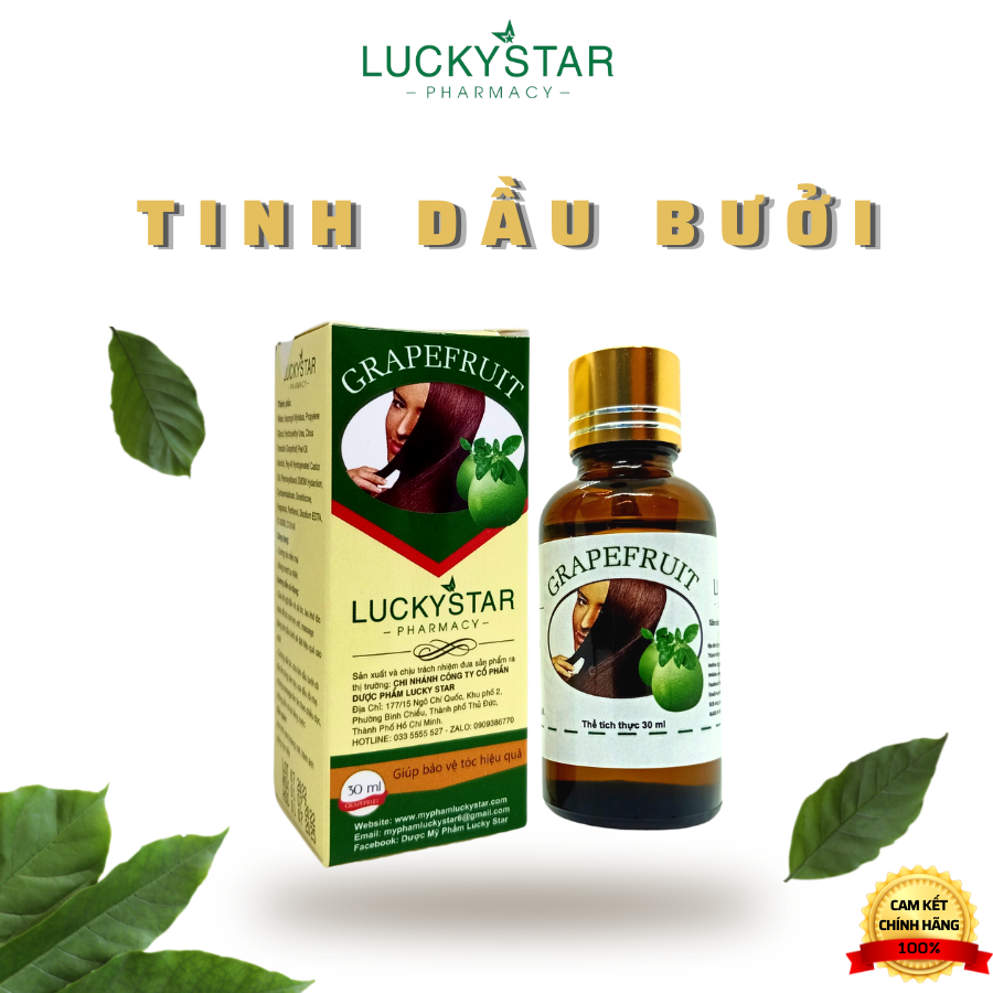 Tinh Dầu Bưởi Lucky Star 30ml